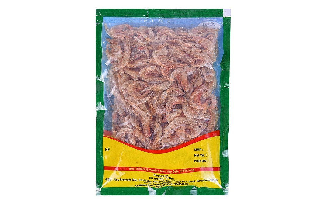 H.S.Dry Fish Dry Prawns (Big)    Pack  100 grams
